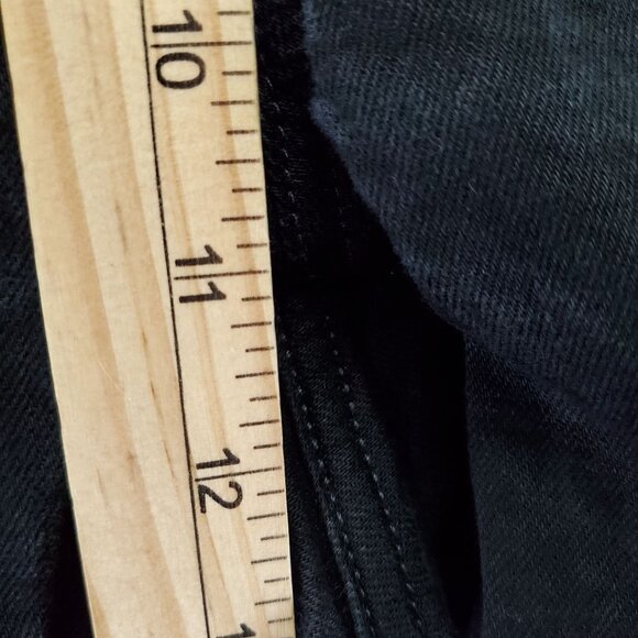 Gap Jeans Women’s 35R Black Best Girlfriend Relaxed Fit Stretch Denim - Picture 6 of 11